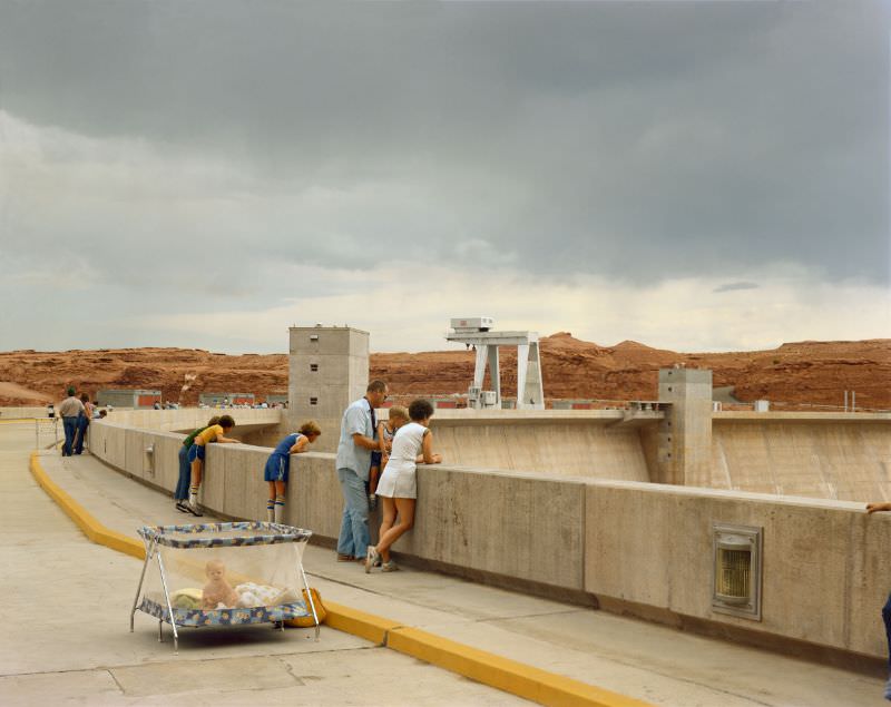 Glen Canyon Dam, Page, Arizona, 1983