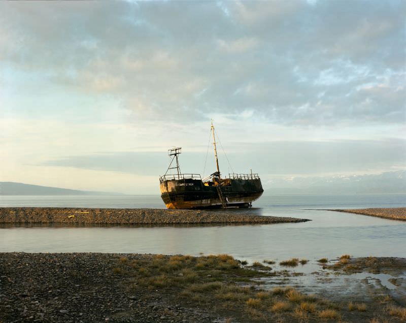 Abandoned Freighter, Homer, Alaska, July 1984