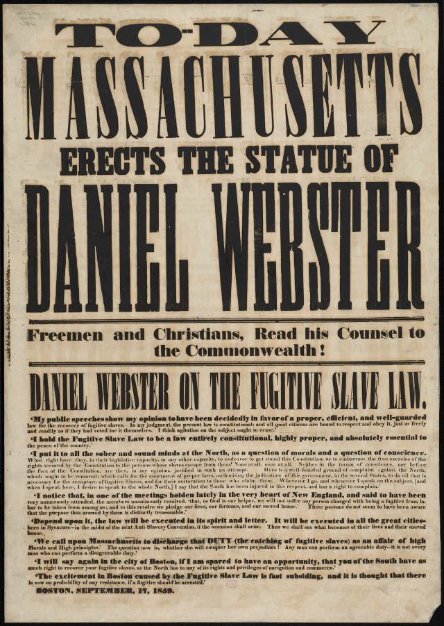 To-day Massachusetts erects the statue of Daniel Webster