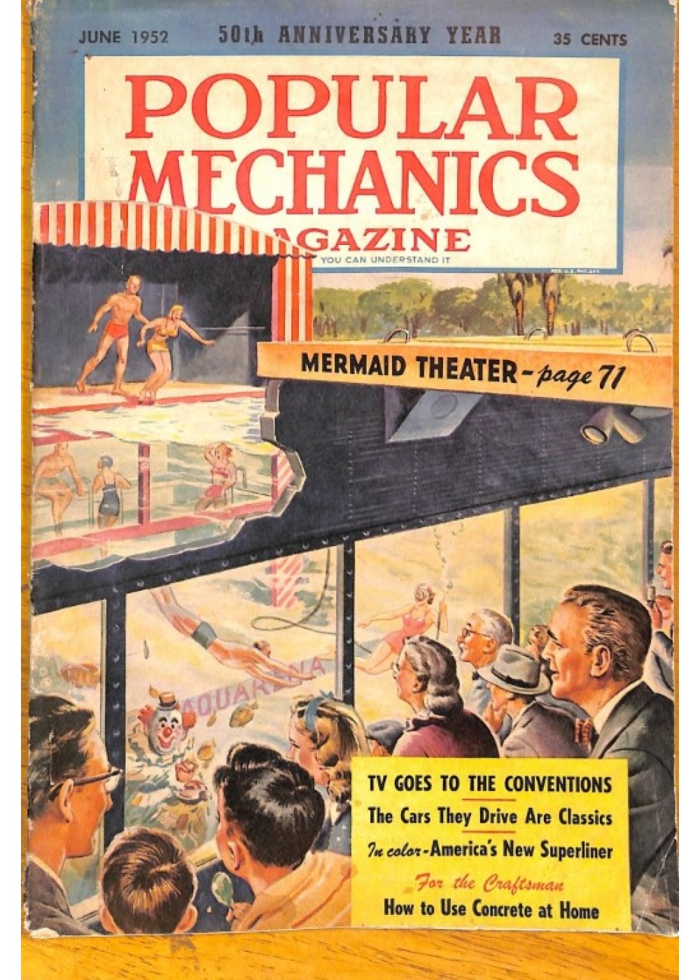 Glurpo on the cover of Popular Mechanics – June, 1952