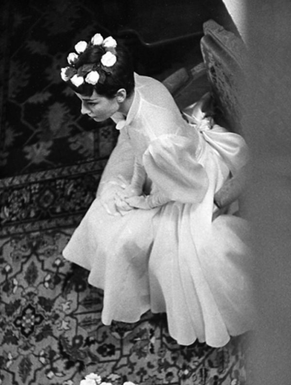 Audrey Hepburn and Mel Ferrer on Their Wedding Day and Honeymoon in Bürgenstock, Switzerland, 1954