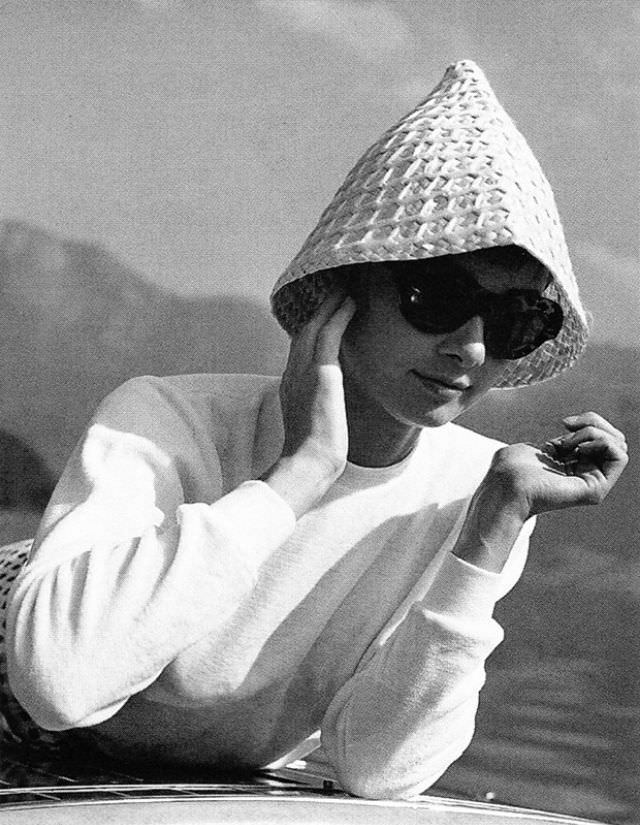 Fabulous Photos of Audrey Hepburn in Bürgenstock, Switzerland in 1954