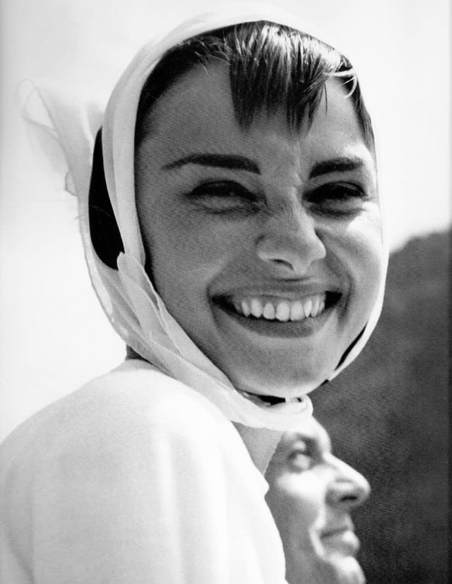 Fabulous Photos of Audrey Hepburn in Bürgenstock, Switzerland in 1954