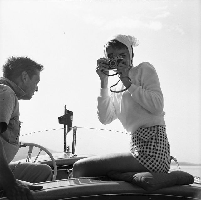 Fabulous Photos of Audrey Hepburn in Bürgenstock, Switzerland in 1954