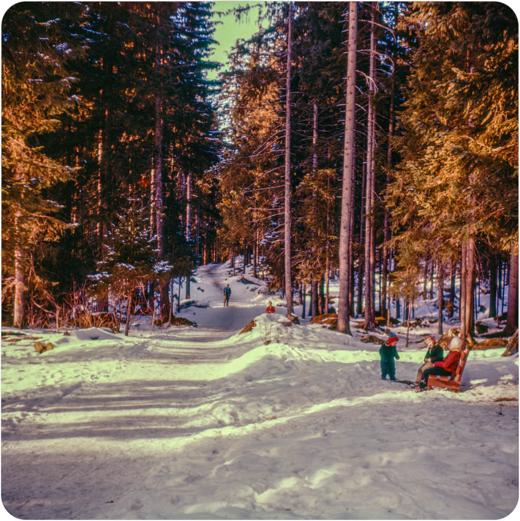 Fascinating Medium Format Color Photos Show Life in Bern, Switzerland, in the Winter of 1959