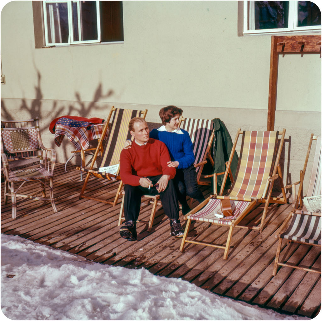 Fascinating Medium Format Color Photos Show Life in Bern, Switzerland, in the Winter of 1959