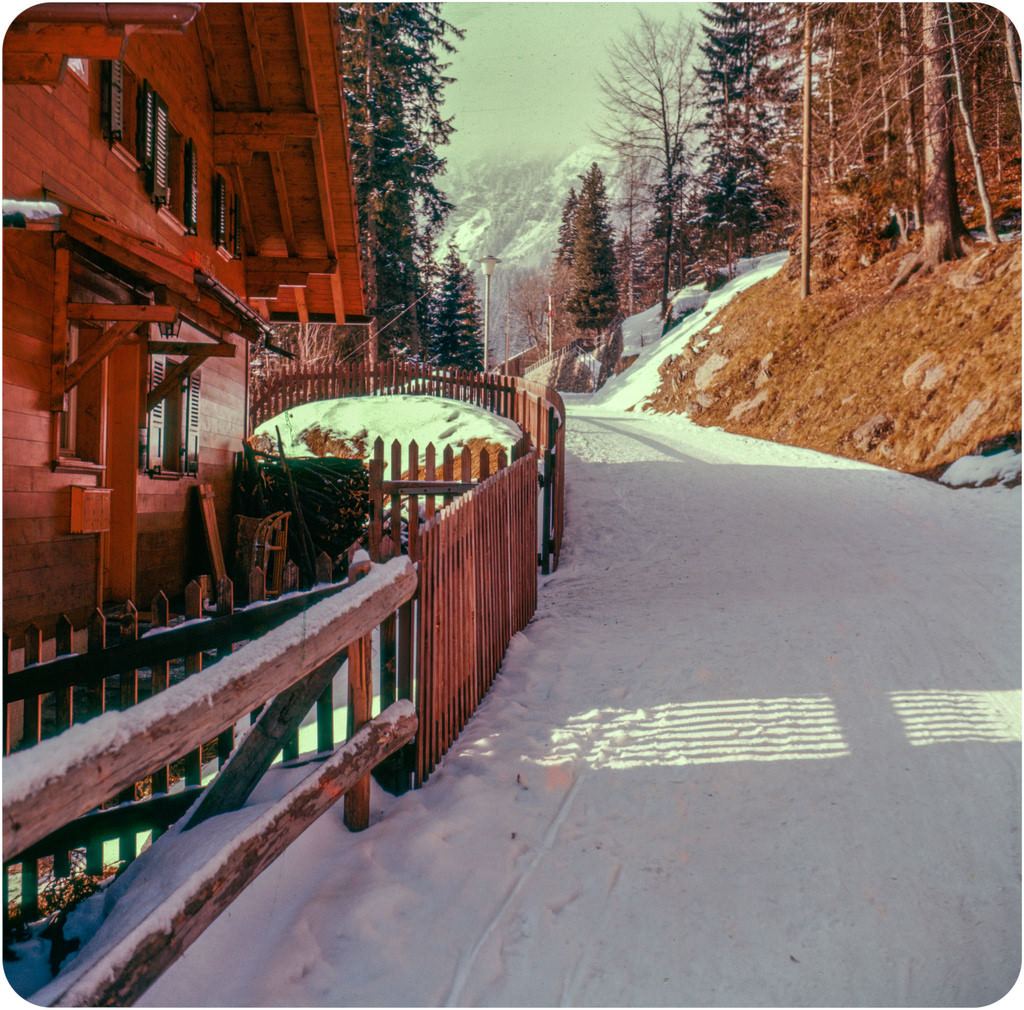 Fascinating Medium Format Color Photos Show Life in Bern, Switzerland, in the Winter of 1959