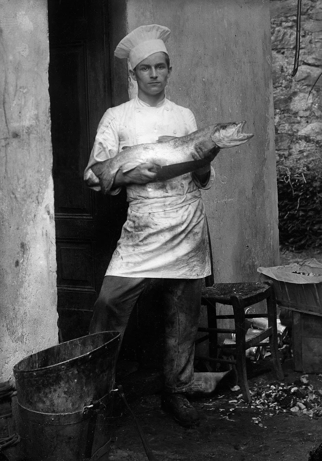 A chef in Bleniotal