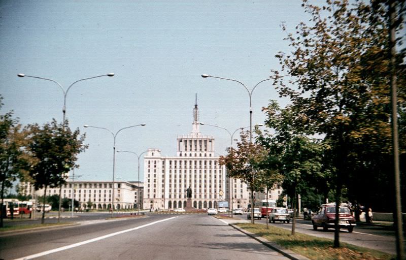 Casa Presei Libere, Bucharest, 1974