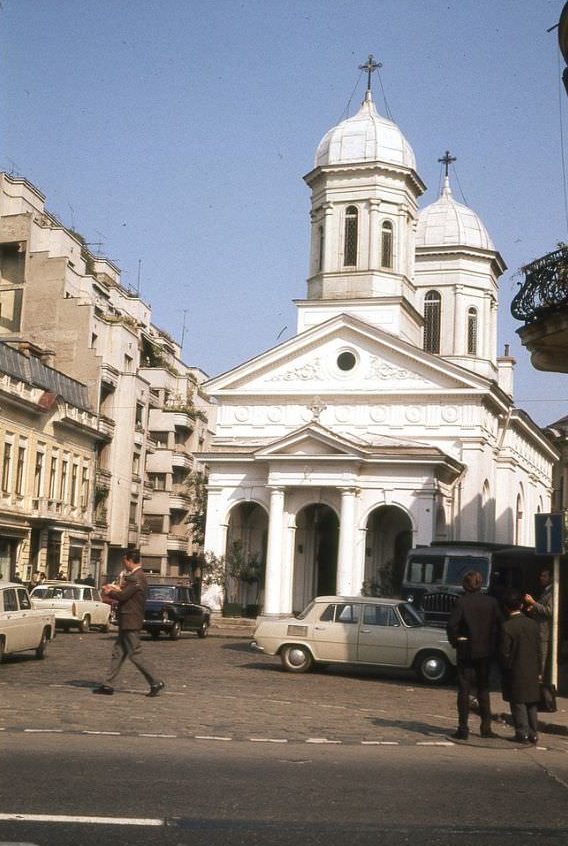 Biserica Alba or 'White Church', Bucharest, 1971