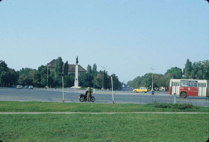 Soviet War Memorial, Bucharest, 1979