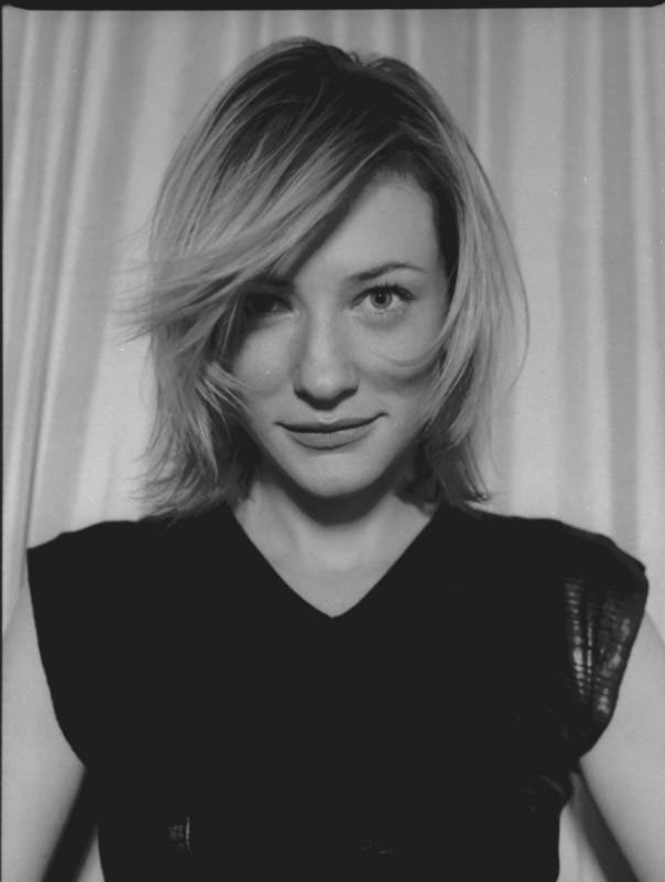 Mischievous Portraits of Cate Blanchett by Kim Andreolli in 1999