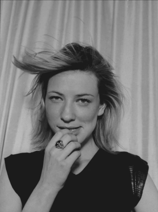 Mischievous Portraits of Cate Blanchett by Kim Andreolli in 1999