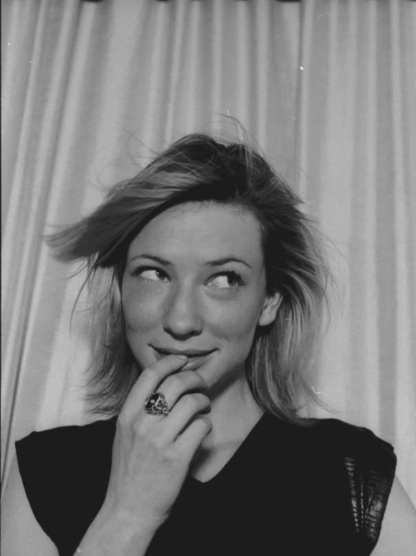 Mischievous Portraits of Cate Blanchett by Kim Andreolli in 1999