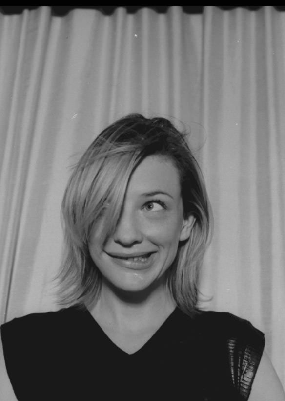 Mischievous Portraits of Cate Blanchett by Kim Andreolli in 1999