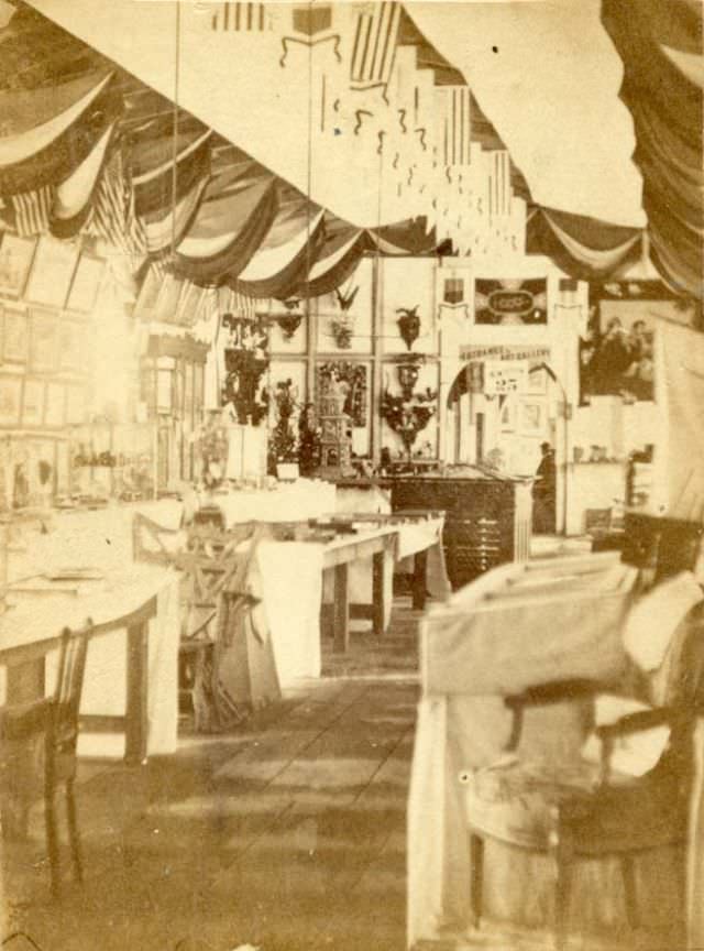 Relics and Curiosities, Centennial International Exhibition, Philadelphia, Pennsylvania, 1876