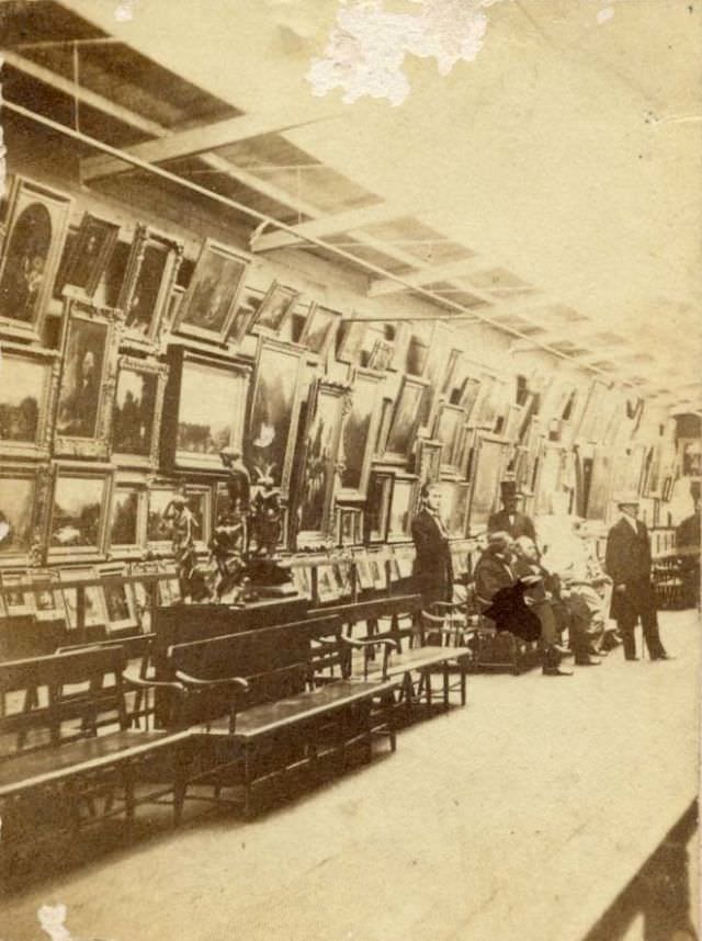 Art Gallery, Centennial International Exhibition, Philadelphia, Pennsylvania, 1876