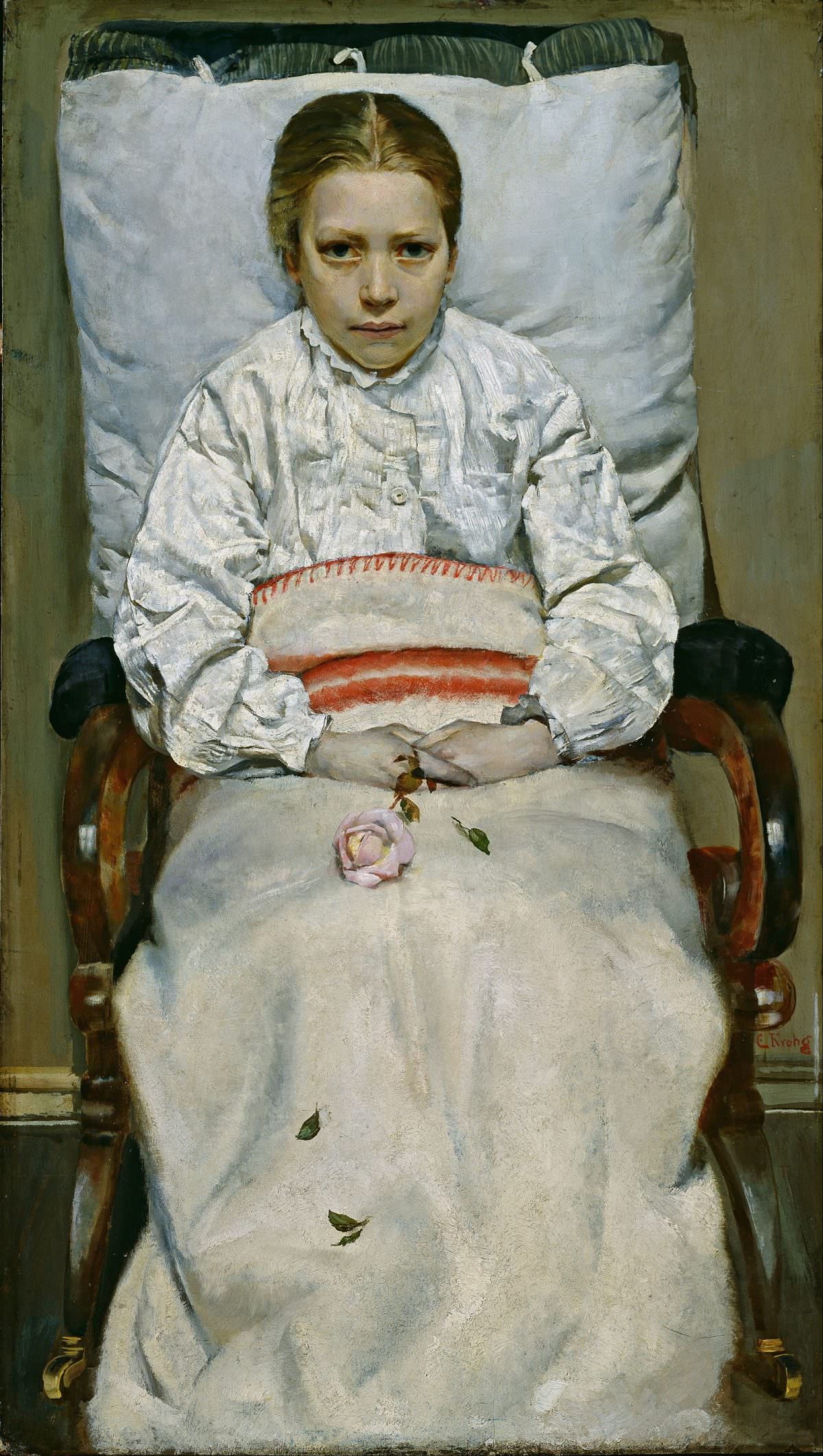 Sick Girl, 1880-81.