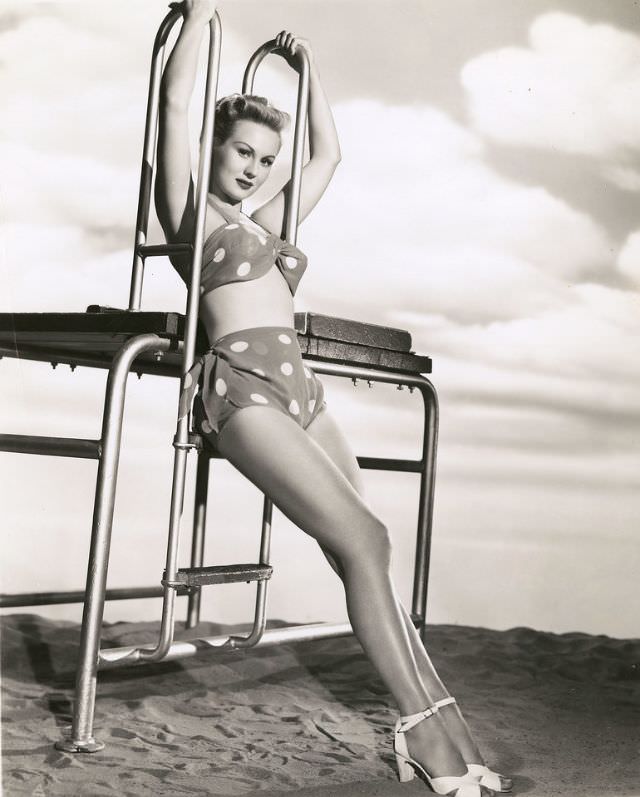 Virginia Mayo by Bert Six, 1948