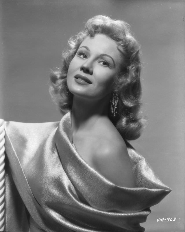 Virginia Mayo by Bert Six, 1949