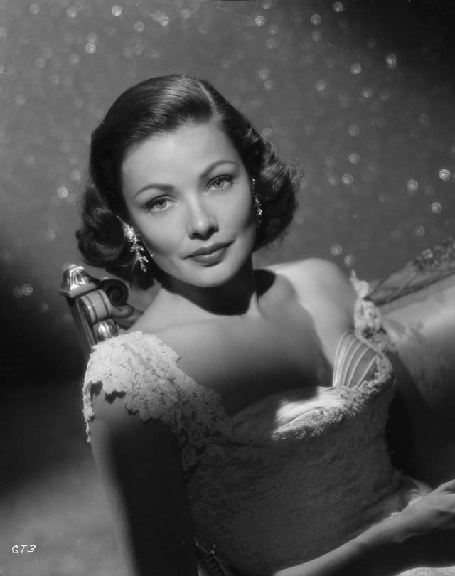 Gene Tierney from ‘Close to My Heart’ by Bert Six, 1951