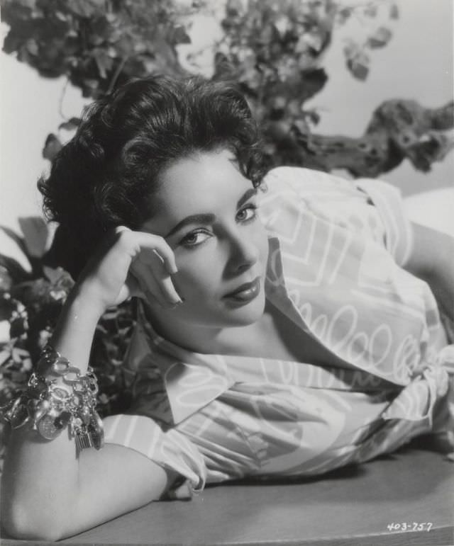 Elizabeth Taylor from ‘Giant’ by Bert Six, 1956