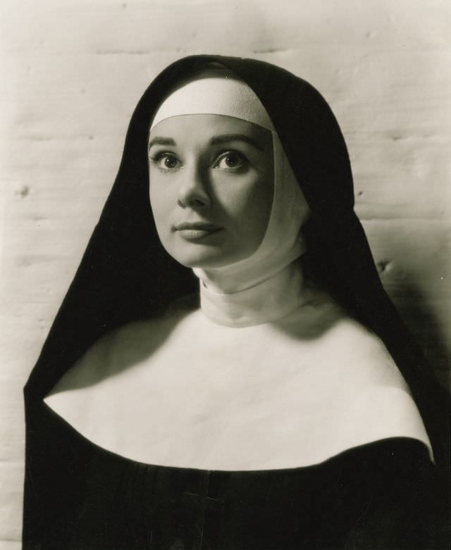 Audrey Hepburn from ‘The Nun's Story’ by Bert Six, 1959