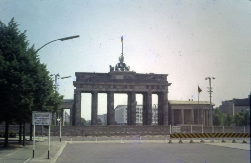 The Brandenburg Gate, 1969