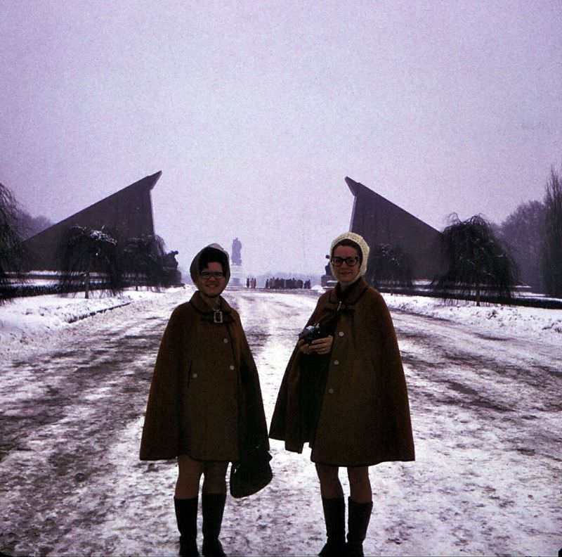 Treptower Soviet War Memorial, East Berlin, February 1970