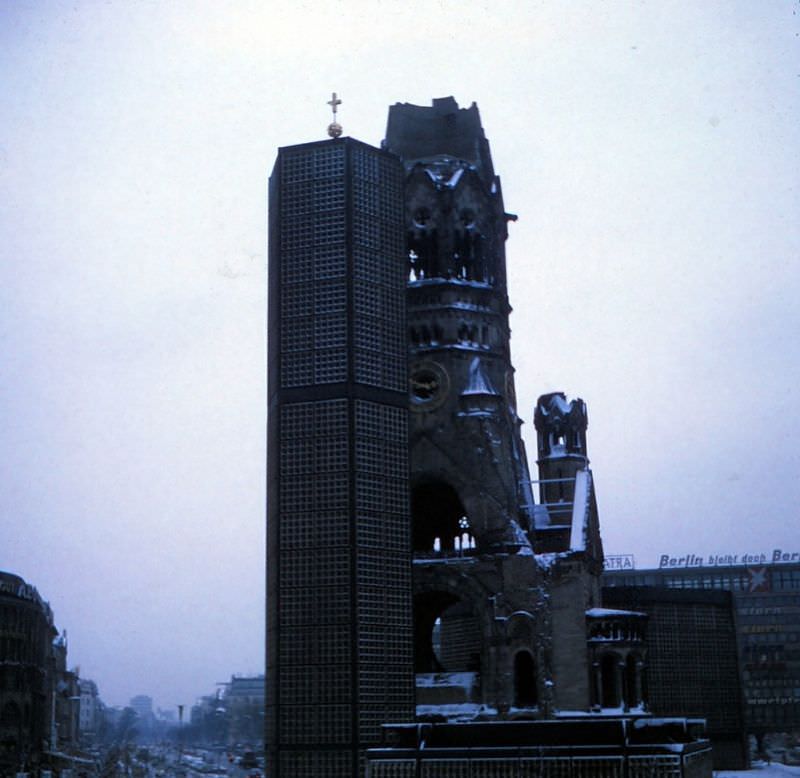 Frederick-Wilhelm Memorial Church, West Berlin, February 1970