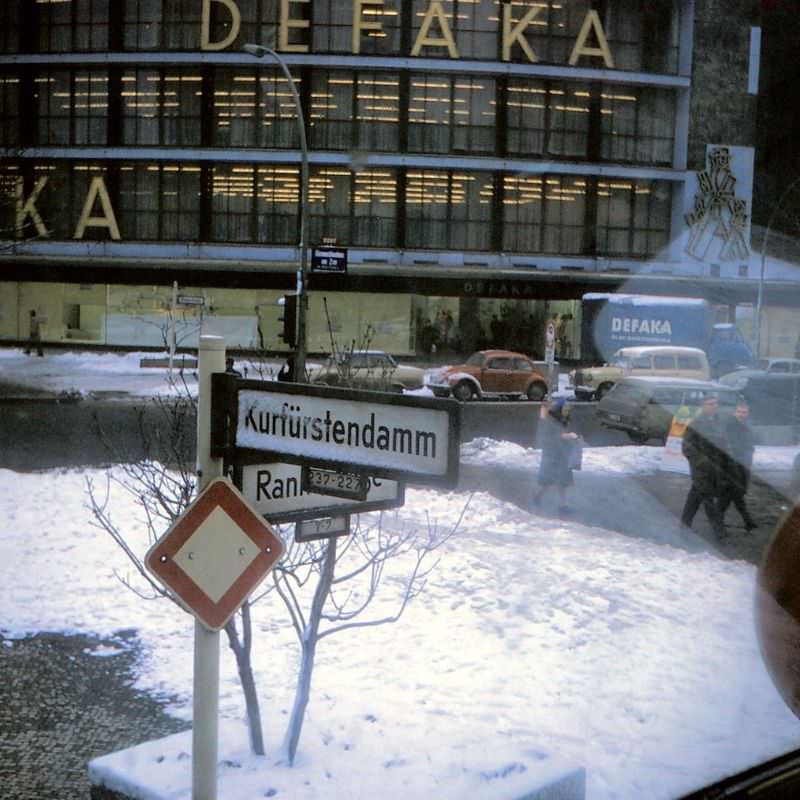 The Kurfurstendamm, West Berlin, February 1970