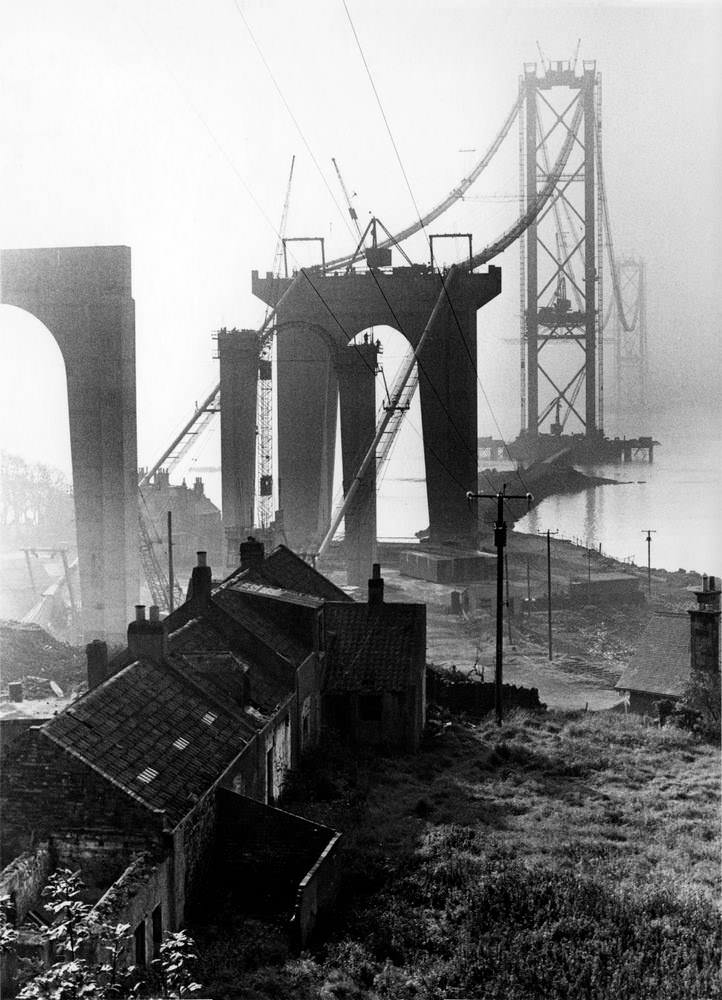 Forth Road Bridge, Edinburgh, 1962