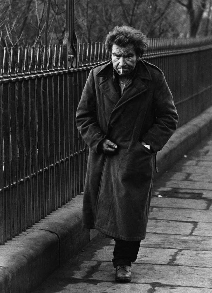 Man at Railings, Edinburgh, 1965