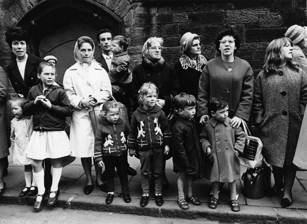 Parents and Children at Charities Parade, Edinburgh, 1965