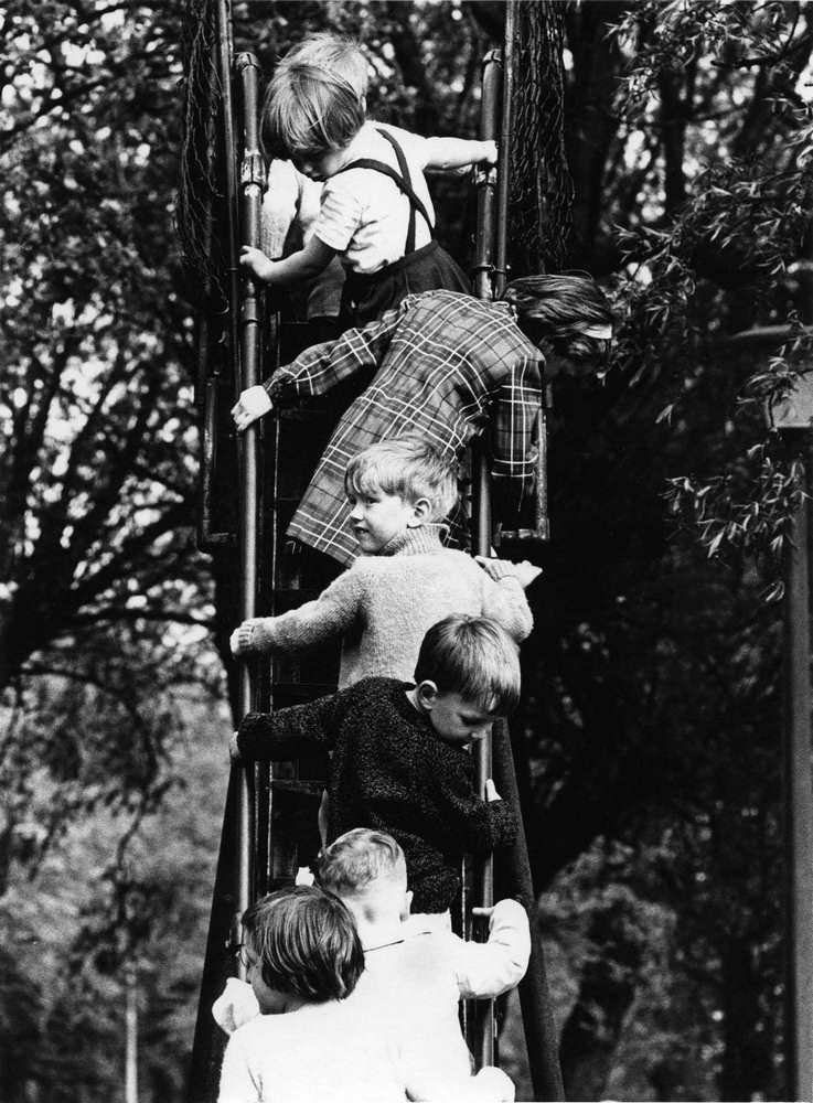 Children Slide, Edinburgh, 1965