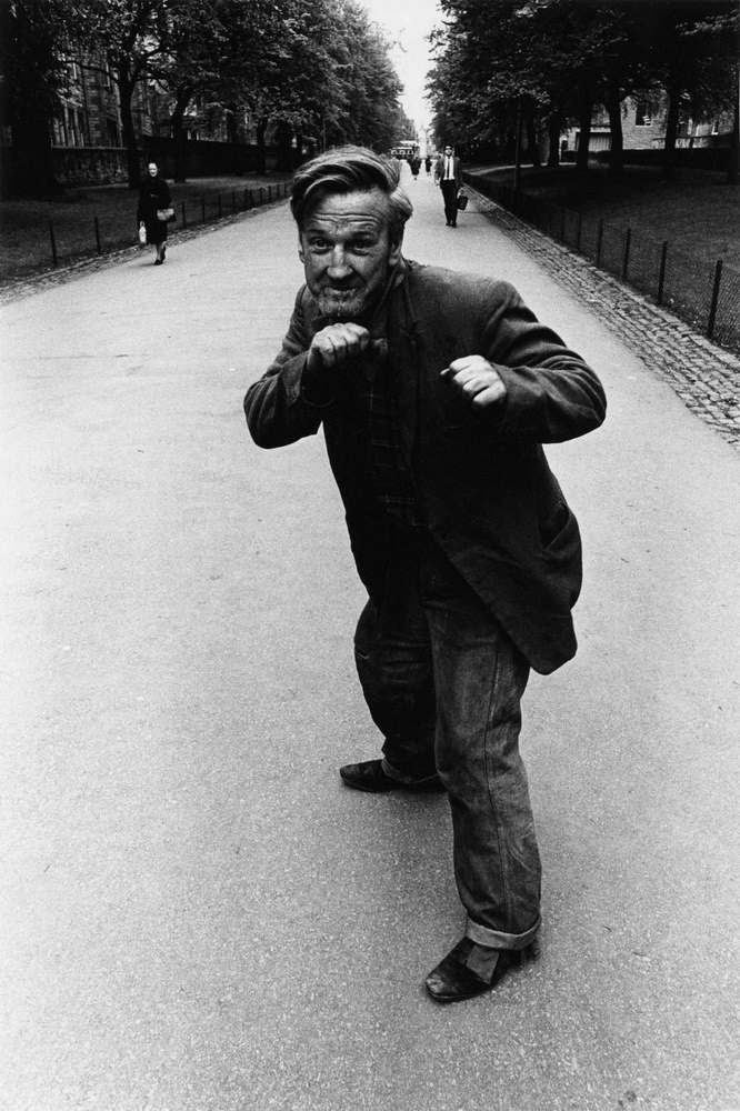 Pugilist Middle Meadow Walk, Edinburgh, 1965