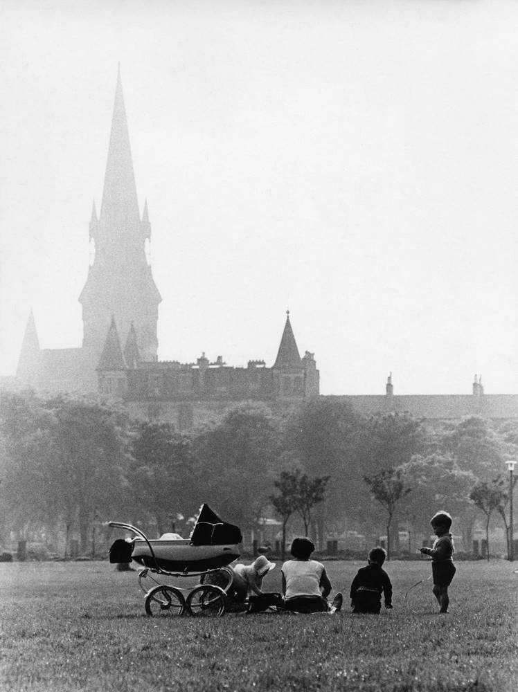 Church Spire The Meadows, Edinburgh, 1965