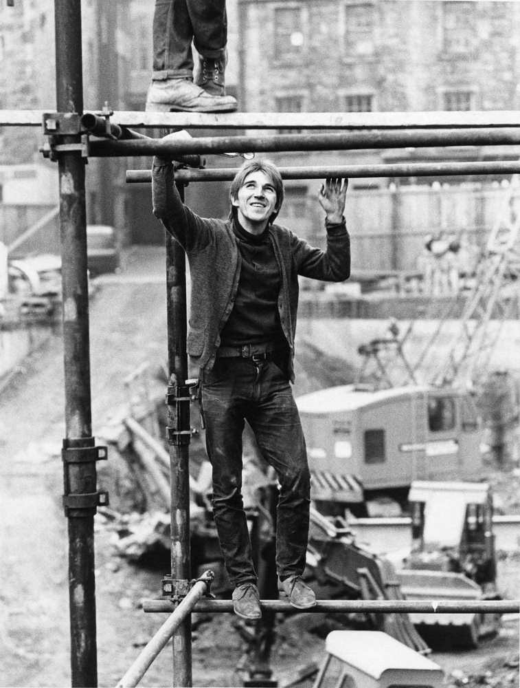 Scaffolder, Edinburgh, 1965