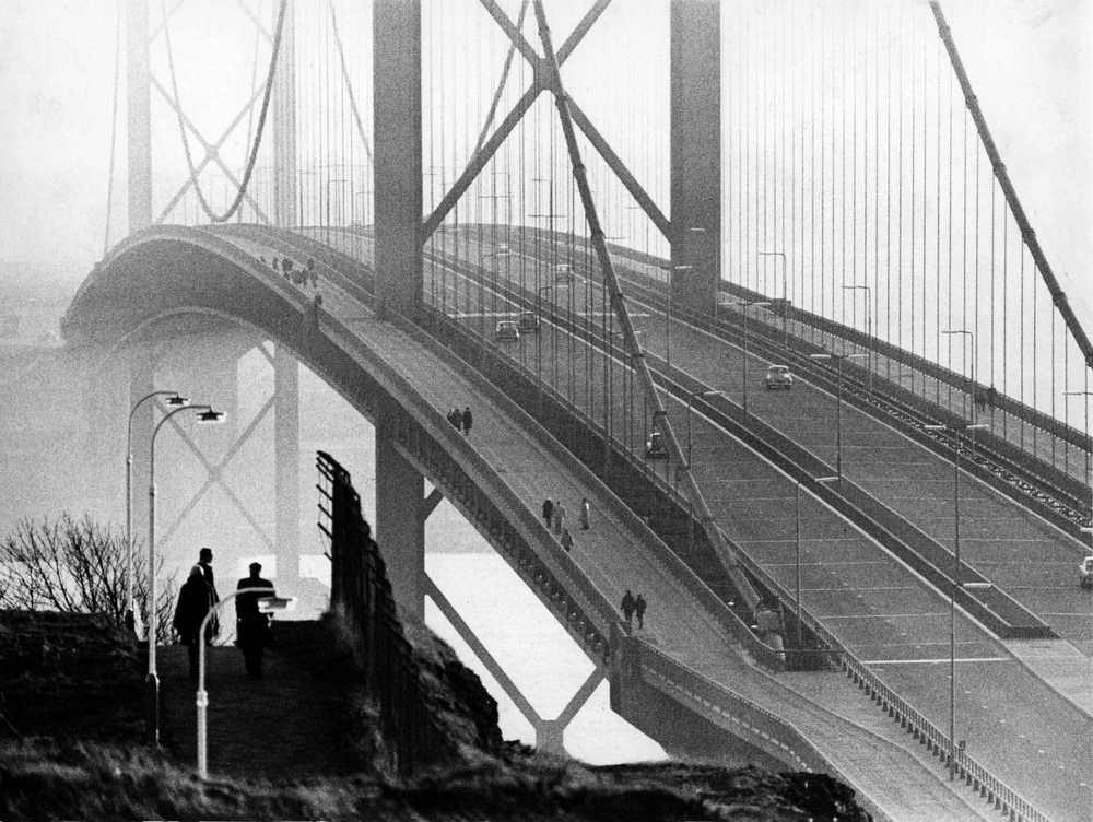 Telescope Forth Roadbridge, Edinburgh, 1965