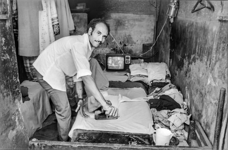 Ironer, Cairo, July 1981