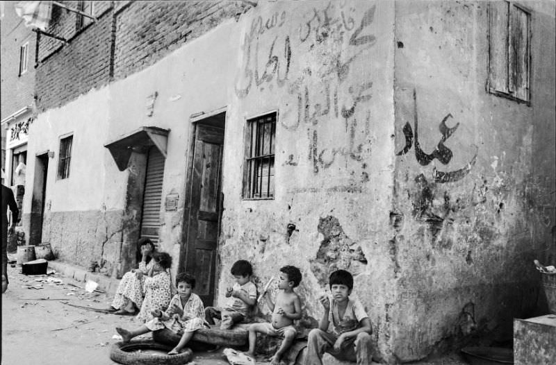 Munching, Cairo, July 1981