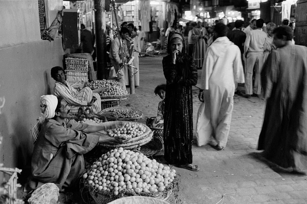 Mugs in the souk of Cairo, Egypt, 1986