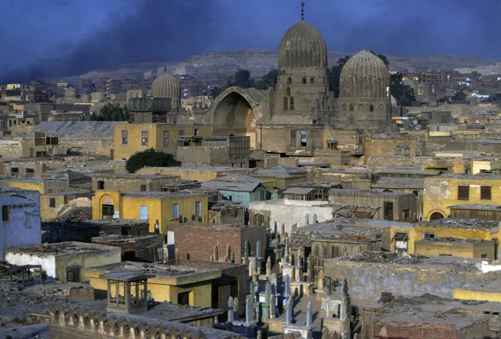 The City of the Dead, in Cairo, 1980