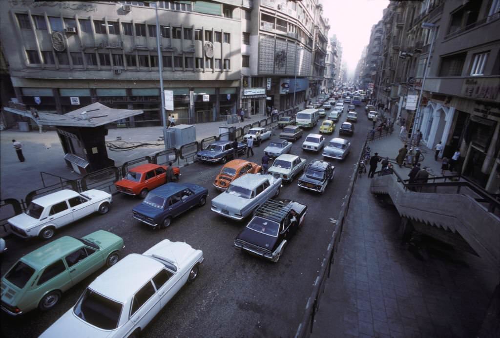 Bottling in Cairo, 1980