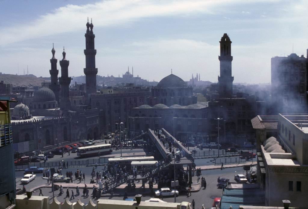 Al-Azhar Mosque in Cairo, 1980