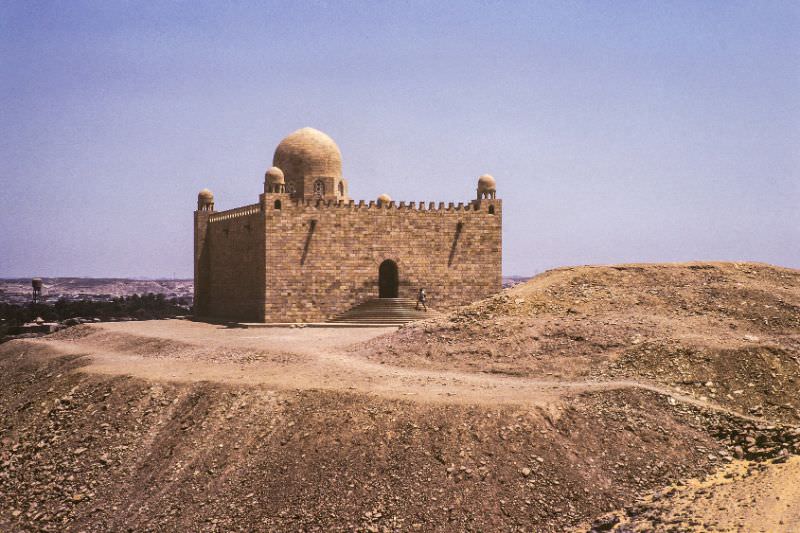 Aga Khan Mausoleum, Aswan, August 1981