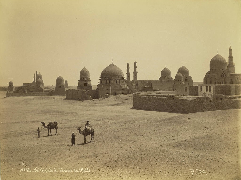 Cairo. Tombs of the Khalifs, 1865.