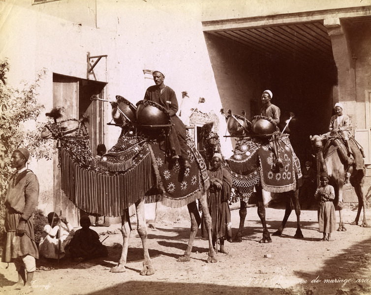 Cairo wedding in 1890