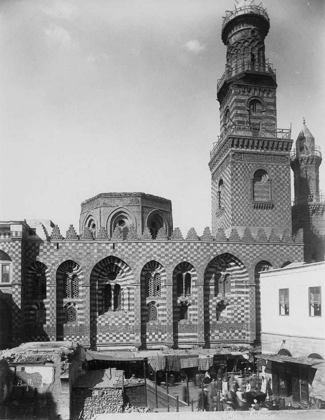 Sultan Kalaoun mosque, 1880