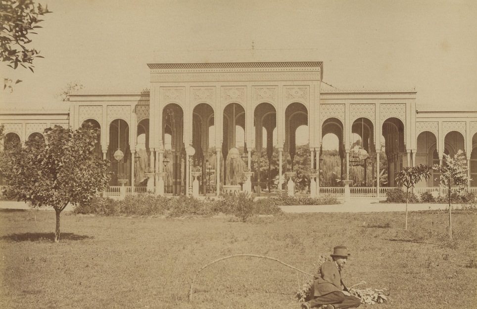 The Palace Gezirah, Cairo, 1873